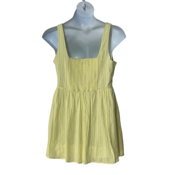 Princess Polly Womens Size 8 Lorinda Lined Sleeveless Mini Day Dress Yellow Boho - Picture 3 of 13